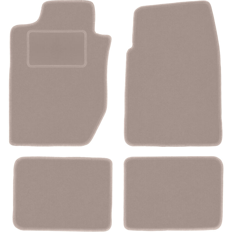 Beige Velours-Fußmatten für: Dodge Durango I SUV (1997-2003)