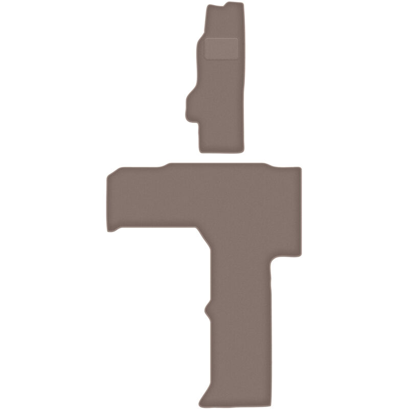 Beige Velours-Fußmatten für: VW Grand California 0 (2019-)