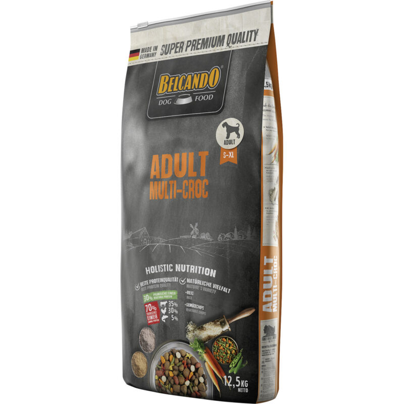 Belcando Multi-Croc Hundetrockenfutter Adult 12,5 kg Mixed Proteine Trockenfutter Hunde