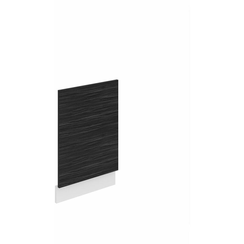 Frontblende für Geschirrspüler po. Frontblende Geschirrspüler 45 cm Breite. Frontplatte für Spülmaschine ohne Griff, Königliches Ebenholz - Belini