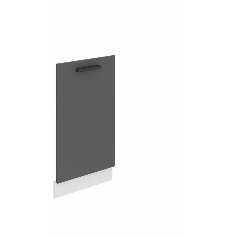 Belini - Frontblende für Geschirrspüler pz. Frontblende Geschirrspüler 45 cm Breite. Frontplatte für Spülmaschine mit Griff, Silber matt