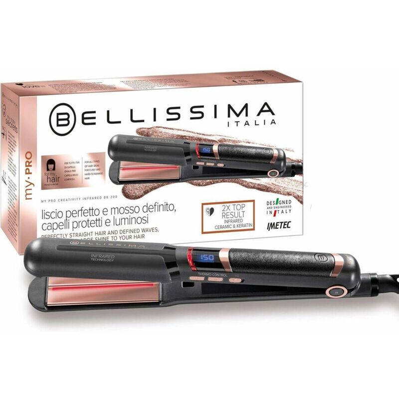 Bellissima Creativity Infrarot Haarglätter Schwarz
