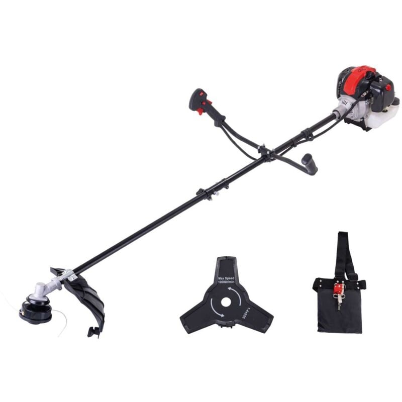 Scheppach - Benzin-Freischneider Rasenmaher 2-Takt-Motor 52cc pbc520