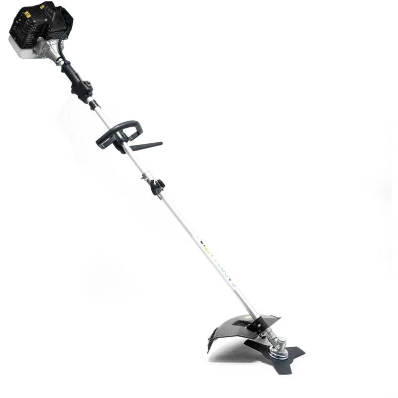 Wiltec - 5in1 Benzin Multitool 1,76 ps Gartengerät, Rasentrimmer, Heckenschere, Hochentaster, Motorsense und 30 cm Verlängerungsstange für