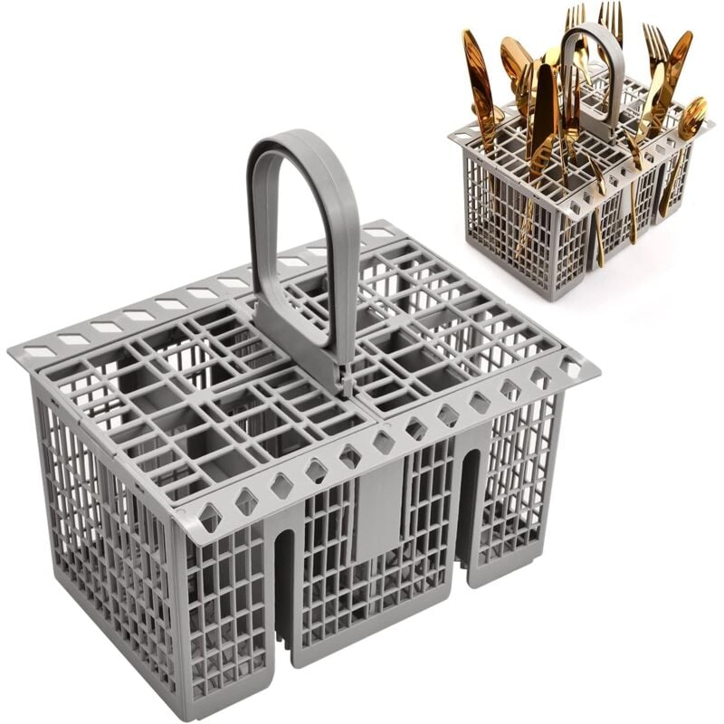 Besteckkorb für Geschirrspüler, Universal-Besteckkorb für Geschirrspüler, für Hotpoint 99673-8729, C00257140, C0038660, Indesit, Whirlpool