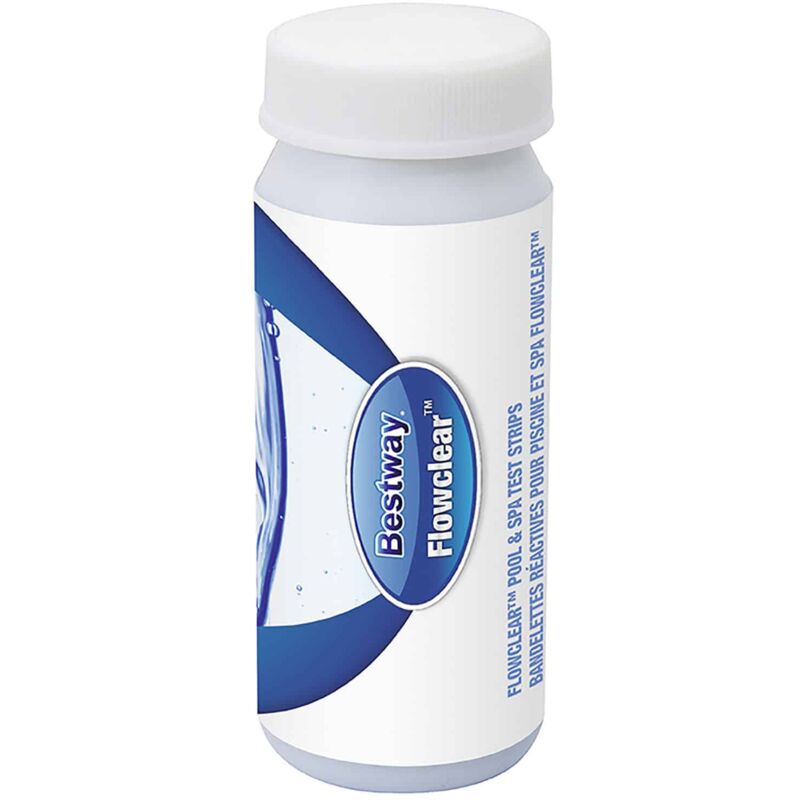 5 in 1 Streifen-Wasser-Analysator Bestway 50 Streifen für Pools und Whirlpools
