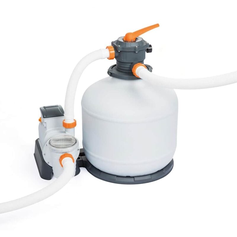 Bestway - Flowclear Sandfilteranlage 11355 l/h Sandfilter Pool Filter Pumpe 58486