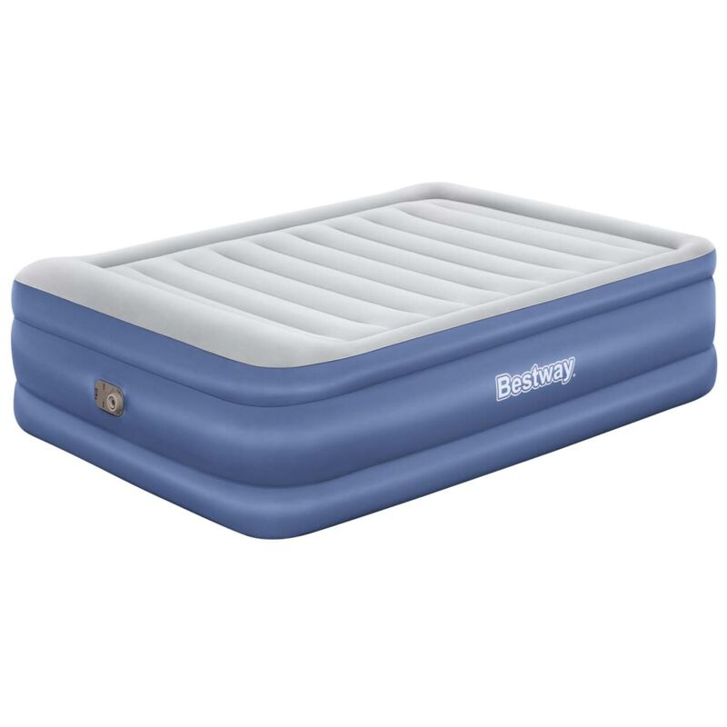 Luftbett 203 x 152 x 61 cm mit integrierter Elektropumpe für 2 Personen - Bestway