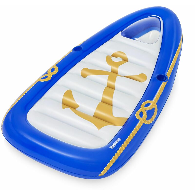 Luftmatratze mit Fenster Nautik 190 x 107 cm