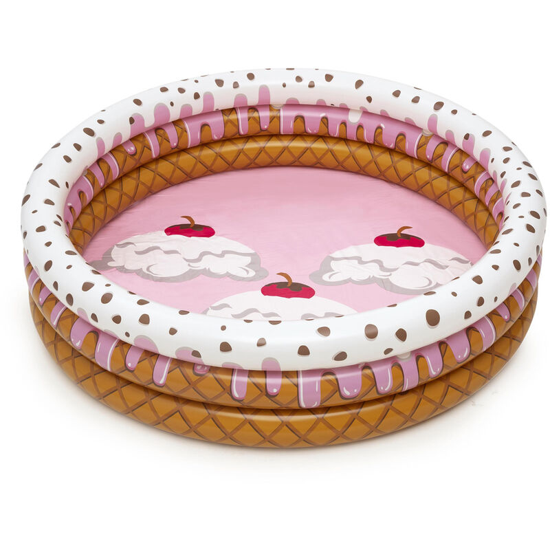 Bestway - Planschbecken Sundae Funday ø 160 x 38 cm, rund