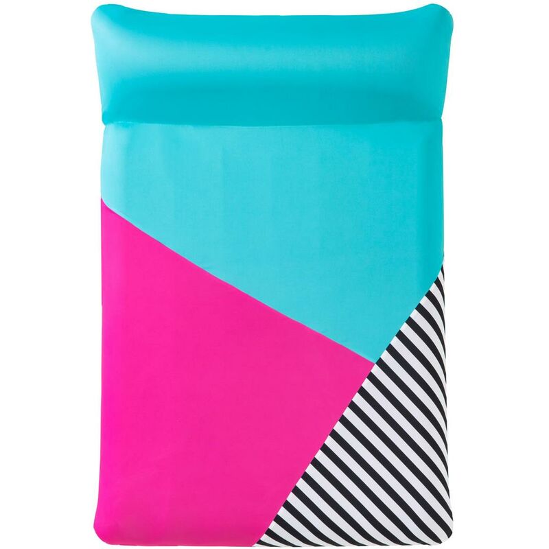 Luftmatratze mit Textilbezug 200 x 129 cm