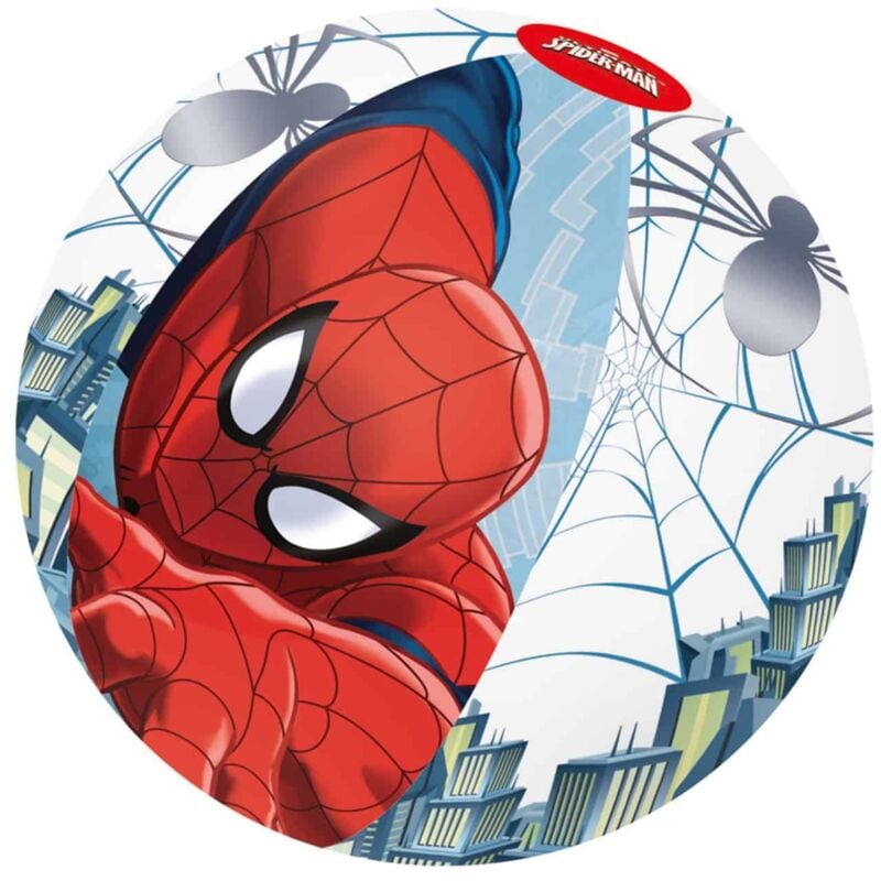 Aufblasbarer Spiderman-Wasserball 51 cm Bestway 98002