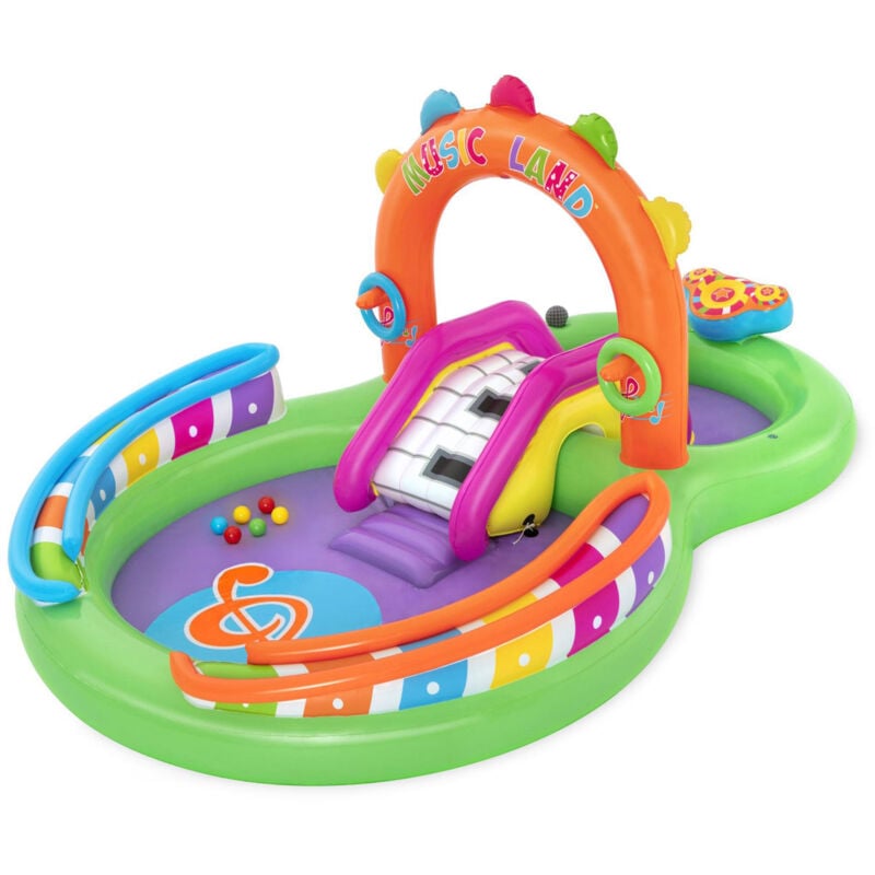 Planschbecken 295 x 190 x 137 cm Sing 'n Splash Play Center - Bestway