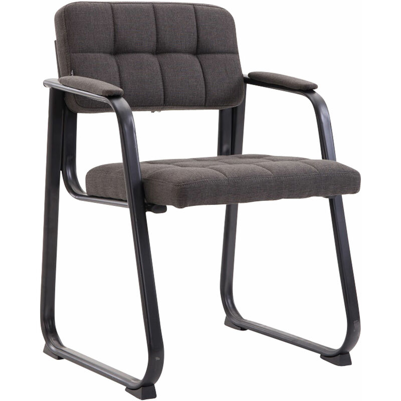 Besucherstuhl Canada b Stoff dunkelgrau