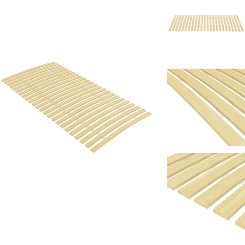 Lattenrost mit 24 Latten 100x200 cm - Holz Lattenrost - Lattenrost 100x200 - Bettenrahmen - Kinderbett - Jugendzimmer