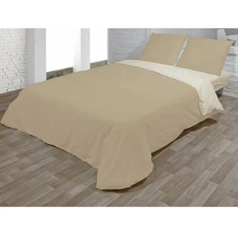 Bettwaren-Set - Hosteline - Vegas - Beige - 2 Teile - Waschbar und pflegeleicht