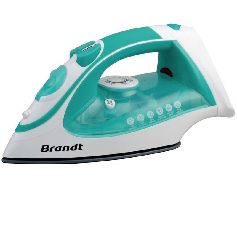 Bügeleisen 2200 w, 25 g, anti-kalk-keramik-bügelsohle, anti-tropf-v Brandt BFV10G
