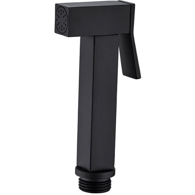 Odipie - Bidet-Sprüher für die Toilette, Einzelpistolen-Bidet-Sprüher, Kupfer-Hand-Bidet-Sprüher für die Toilette, quadratischer Hand-Bidet-Sprüher,