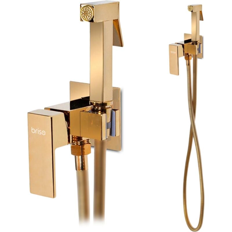 Einbau-Bidet-Armatur, WC-Armatur, Badezimmer, Gold