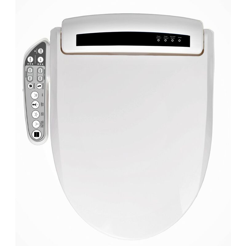 Bidet wc Dusche mit Sitzheizung Föhn Warmwasser Absenkautomatik wc Deckel Bad Badezimmer wc Sitz