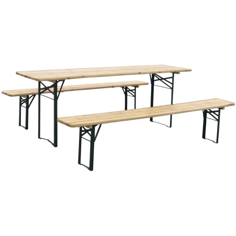 Bierzeltgarnitur Set 3-teilig