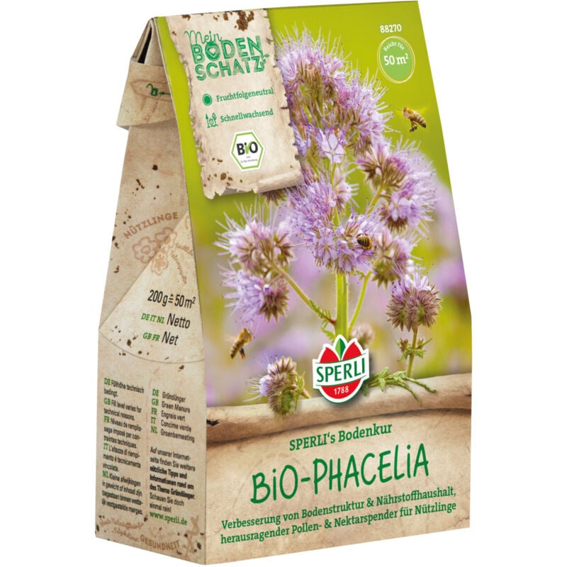 S Bodenkur Bio Phacelia 200 g Dünger - Sperli