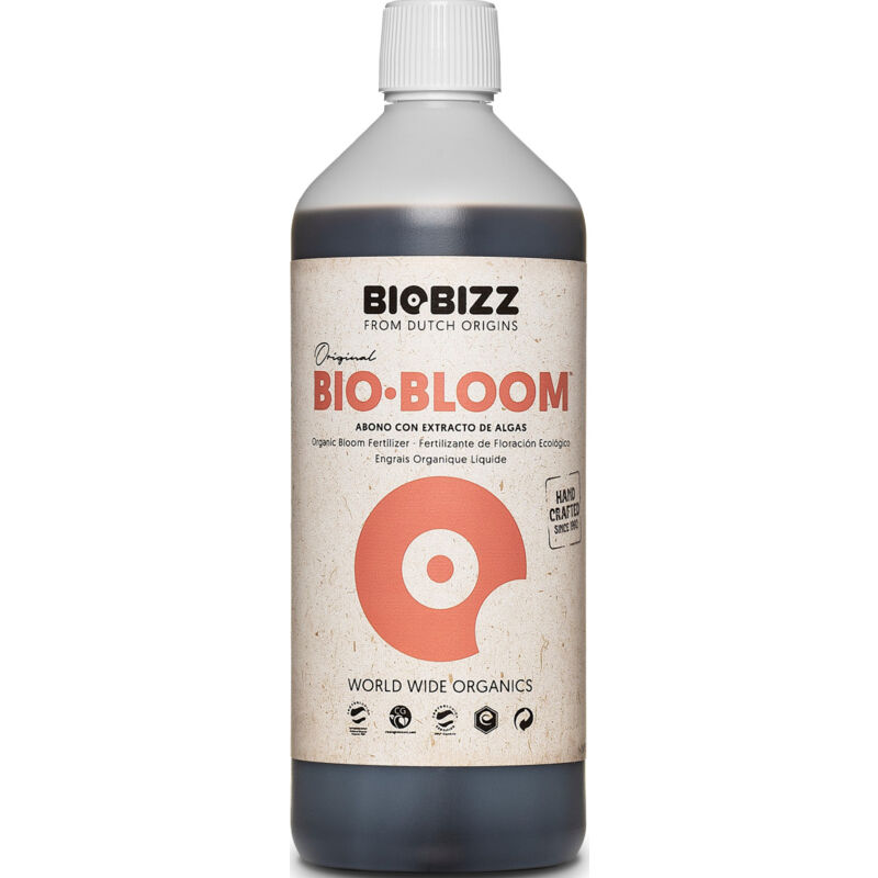 Biobizz - Grow Dünger Bio-Bloom 1 l Pflanzendünger Sofort- und Langzeitwirkung