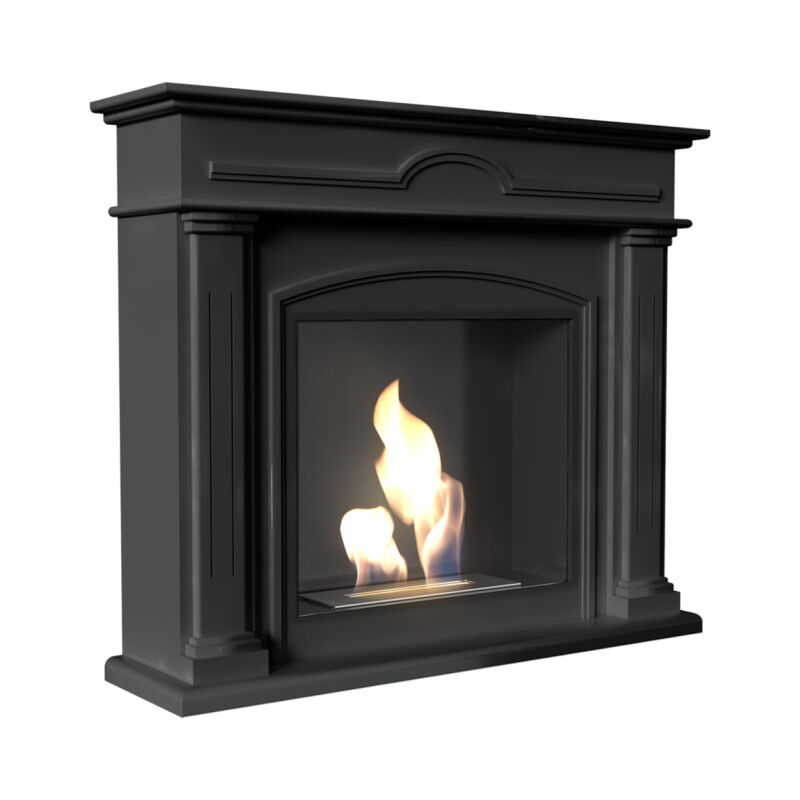 Bioethanol Ethanol Kamin Biokamin december Schwarz Standkamin Ethanol Ofen Dekokamin