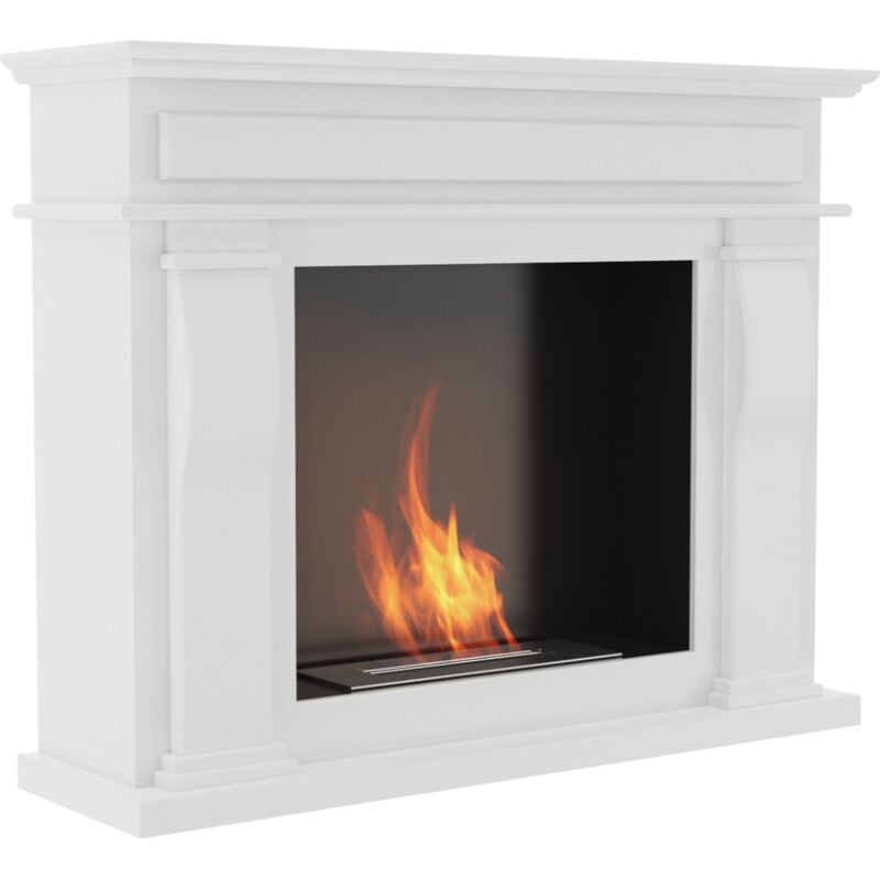 Bioethanol Ethanol Kamin Biokamin October Weiss Standkamin Ethanol Ofen