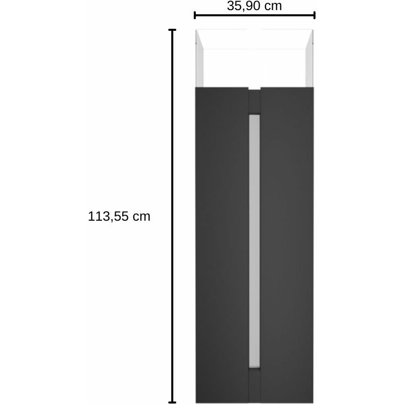 Kratki - Bioethanol Ethanol Kamin Biokamin Romeo Schwarz Standkamin Ethanol Ofen