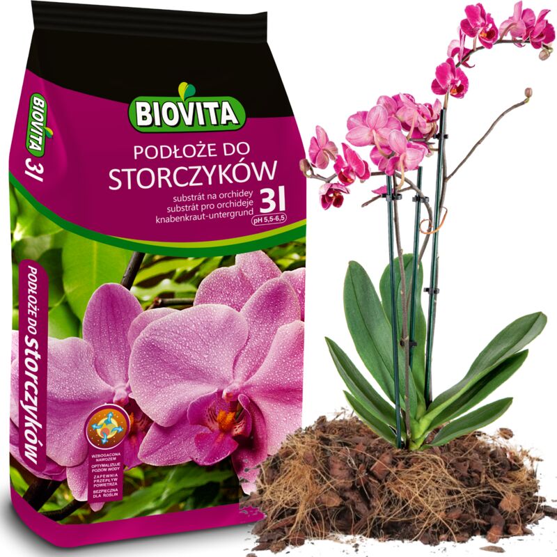Bio8 Natürliches Erduntergrund Für Orchideen 3l Biovita