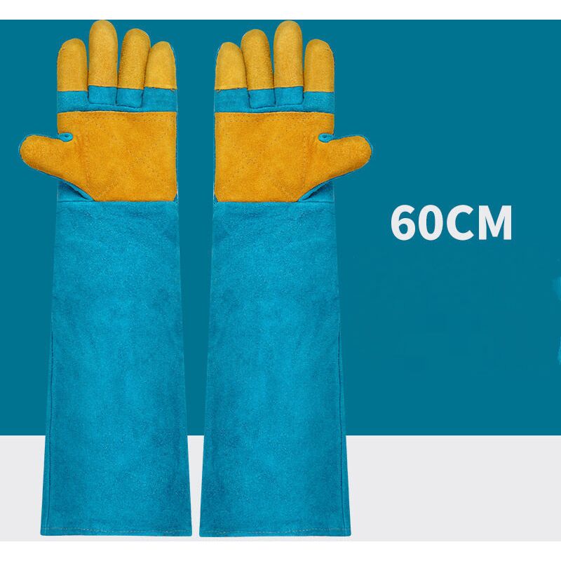 Bissfeste Trainingshandschuhe für Haustiere – Biss- und Stichschutz für Reptilien, Hunde und exotische Haustiere – Handschuhe zum Schlangenfangen und