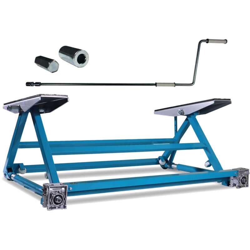 Bituxx Kipphebebühne Mobile Werkstatt Hebebühne Wagenheber Kurzhub PKW Lift bis 3000 kg 3T