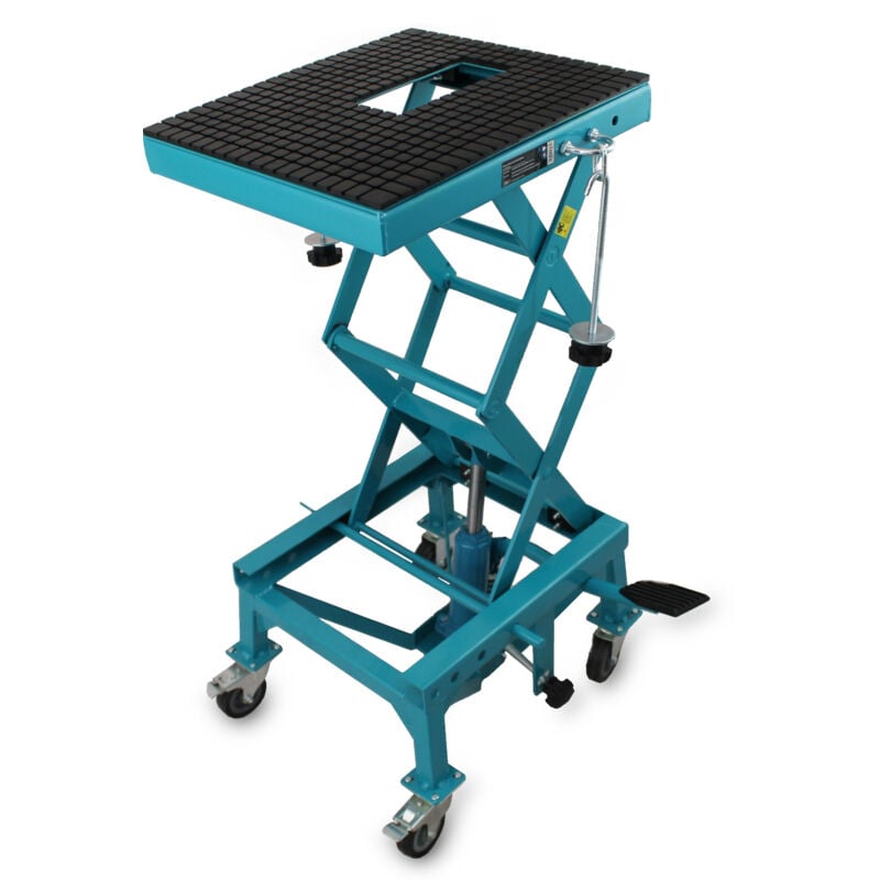 Motorrad Ständer Montagebock Rollbar Hebebühne hydraulische Motorradbühne Motorradhebebühne Bühne Motorradheber Enduro Montagelift - Bituxx