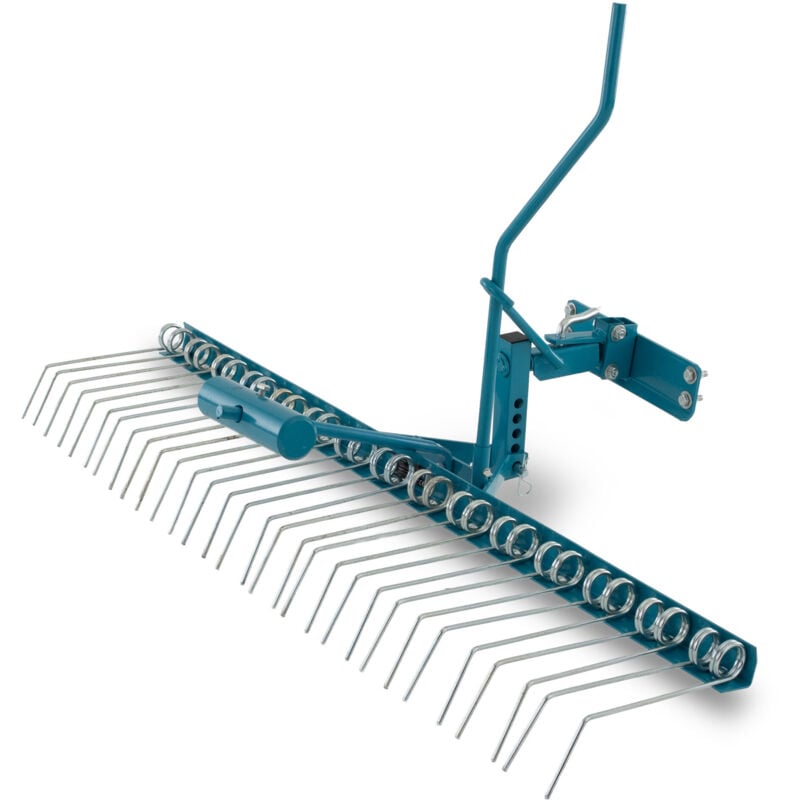 Bituxx Rasenstriegel Vertikutierer Rasenlüfter Entmooser Rasenkamm für Aufsitzmäher Rasentraktor ATV 120cm