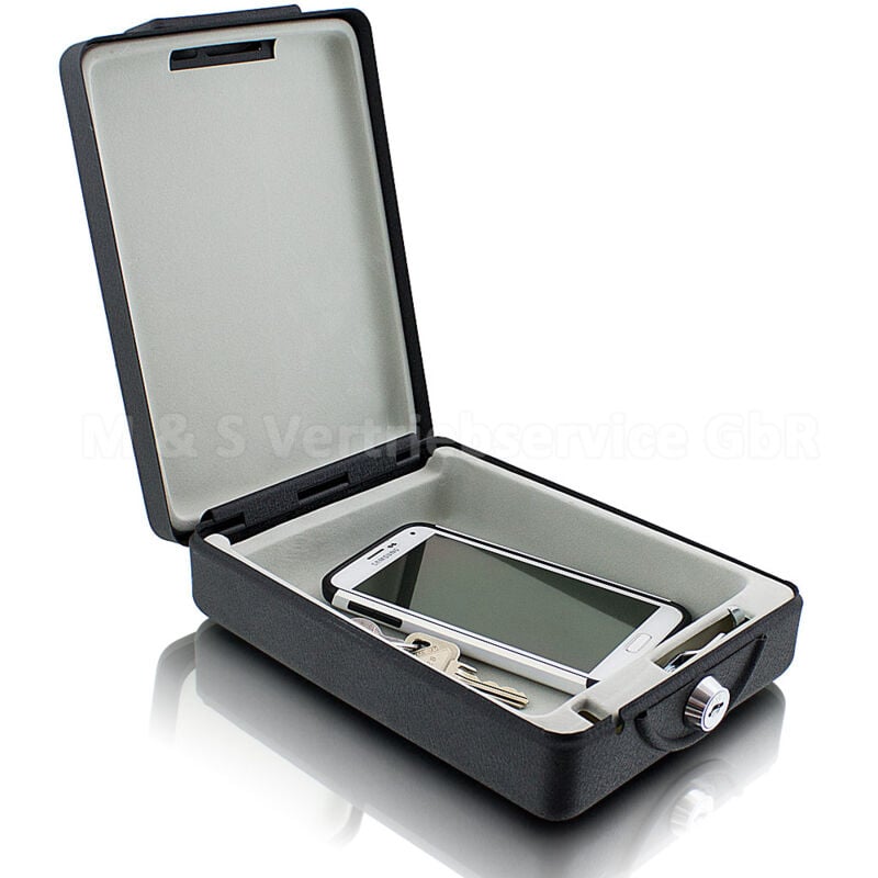 Bituxx - Reisesafe Autosafe Carsafe Autotresor Tresor Kassette für Auto lkw Wohnmobile Caravan, schutz safe