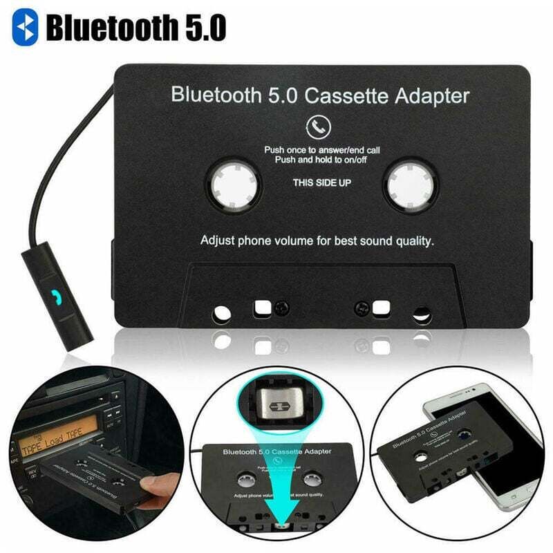 Bluetooth 5.0 altmodischer Kassettenkonverter, MP3-Auto-Kassettenspieler, Bluetooth-Freisprech-Telefonaufnahme