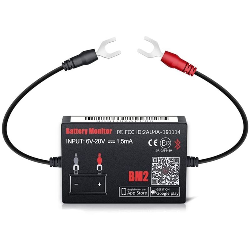bluetooth bm2 12v batteriemonitor autobatterieanalysator testbatterie-diagnosetool für android ios-telefone