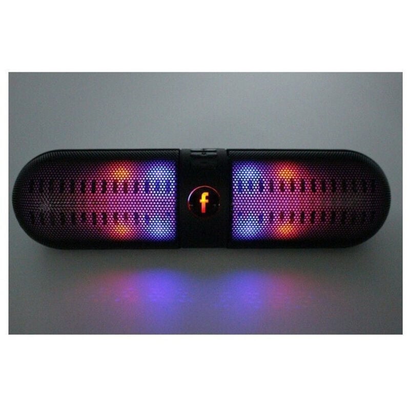 Trade Shop Traesio - Trade Shop - BLUETOOTH-Lautsprecher B16 pill pulse led kabellose Bluetooth 3.0-Lautsprecher -