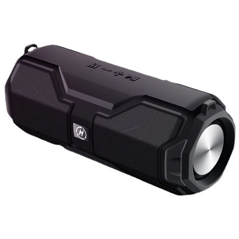 Bluetooth-Lautsprecher, tragbarer Bluetooth-Lautsprecher, kabelloser Outdoor-Lautsprecher, Schwarz