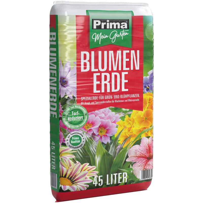 Blumenerde Gartenerde Torfreduziert 45l