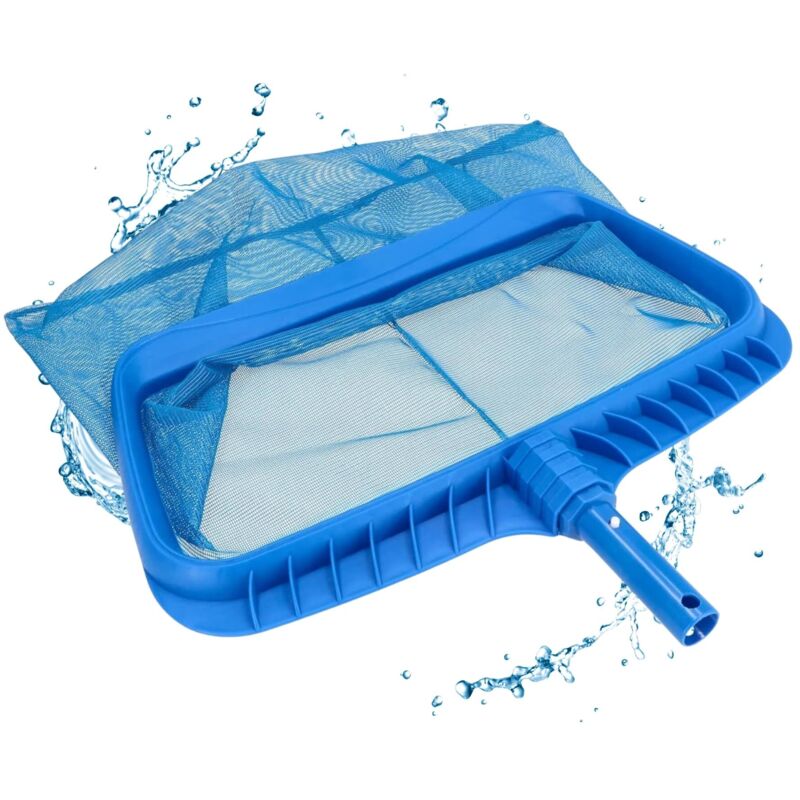 Bodenkescher mit verstärkter Struktur I Bodenkescher für Teleskopstange I Geeignet für Schwimmbäder/Planschbecken & Whirlpools I Feines & starkes