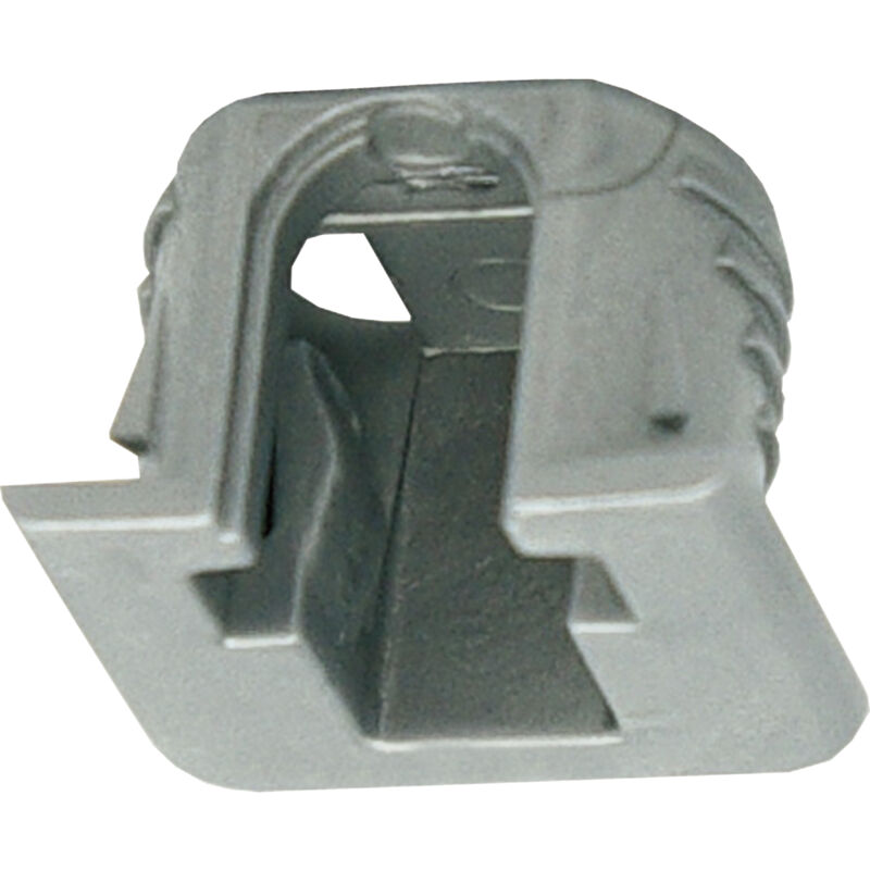 ITALIANA FERRAMENTA Bodenträger FLIPPER zum Anschrauben Bohr ø15 mm silberfarbig