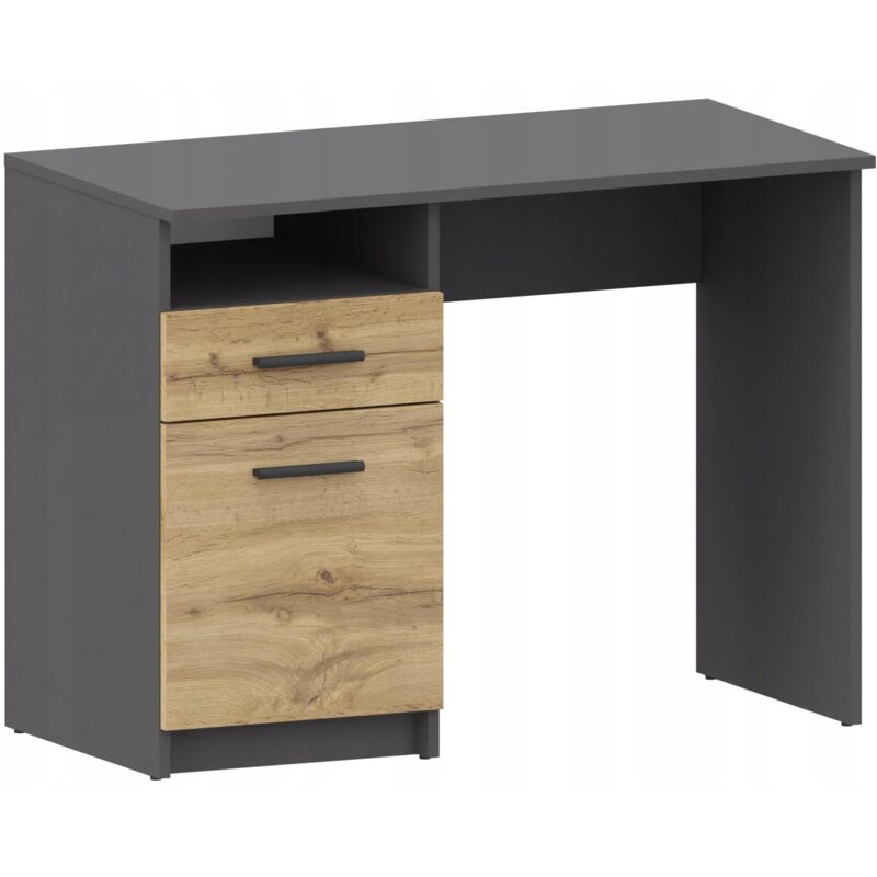 Schreibtischschrank BODO DSP 100cm ANTHRAZIT-WOTAN Regalkommode UFC
