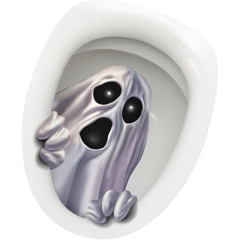 Bogen Halloween-Dekorationen, Heimdeko-Aufkleber, Spukhaus-Toilettendekoration, Halloween-Ornament, Halloween-Poster, Wandaufkleber, Applikationen,