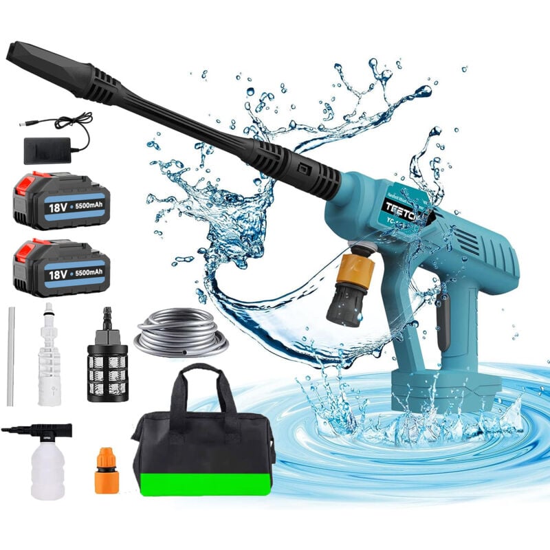 Bohrmaschine, Akku-Bohrmaschine, tragbare Kombi-Bohrmaschine, kompatibel mit Makita-Akku, 25 + 3 Drehmomenteinstellung, variable Geschwindigkeit, mit