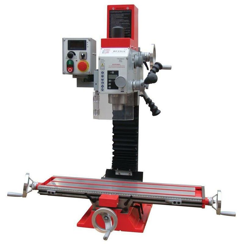 Holzmann - bohrmaschine fräsmaschine metallbearbeitung 230V BF25VLN