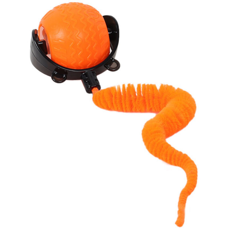 Katzen-Rollball, intelligentes interaktives Katzenspielzeug, selbstrollender Ball, elektrisches Katzenspielzeug, interaktives Katzenspielzeug, 360°