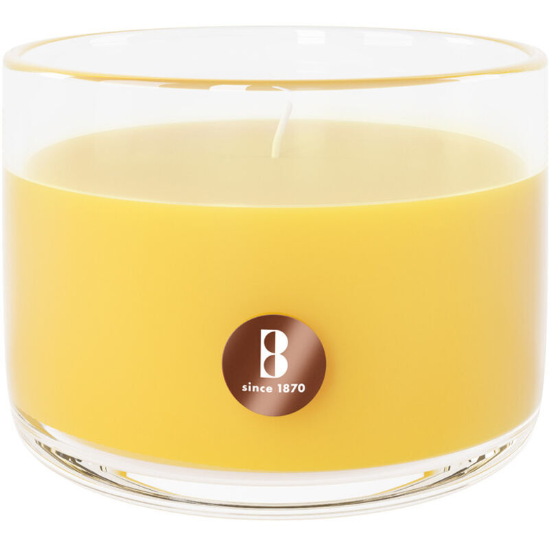 Bolsius Duftkerze True Scents Mimosa 6 cm im Glas Duftkerze