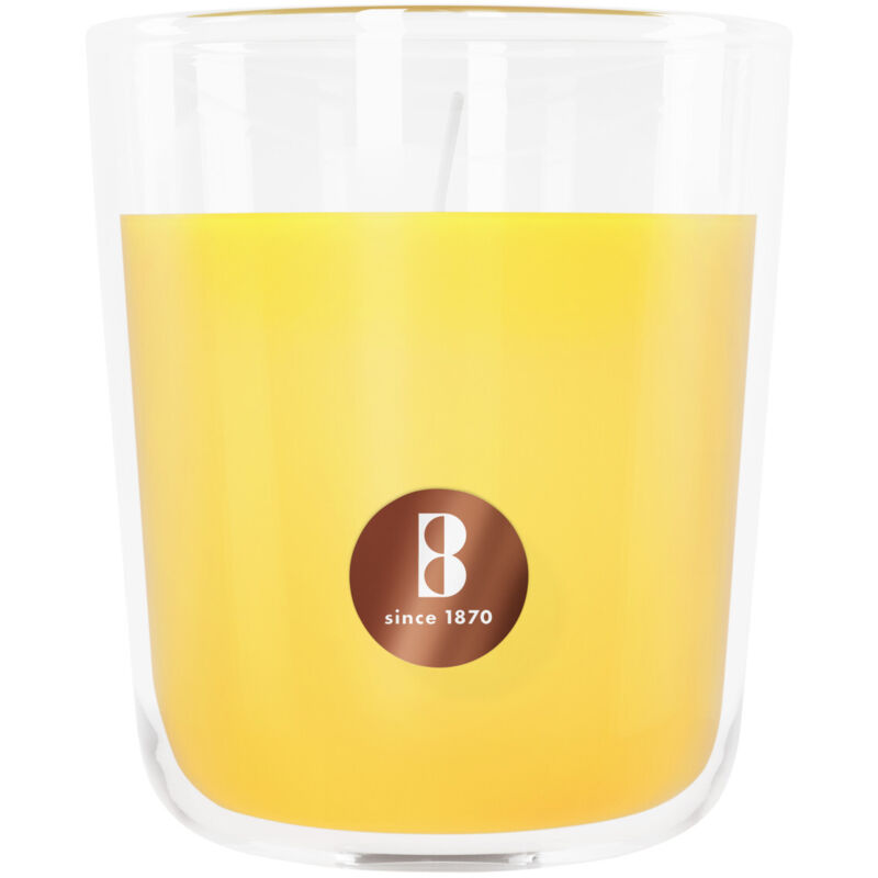 Bolsius Duftkerze True Scents Mimose 9 cm im Glas Duftkerze